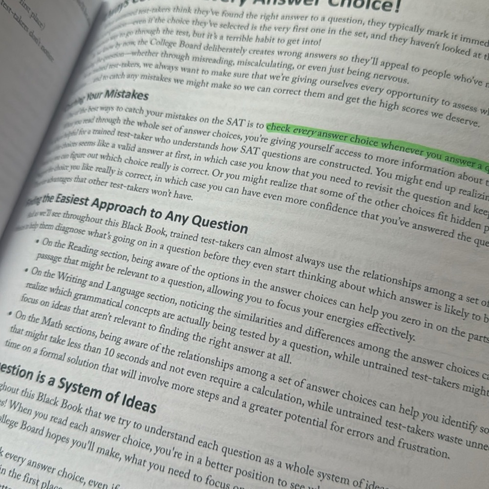 Sat Prep Black Book Second Edition - image 4